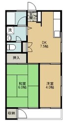 コーポラス品川の物件間取画像